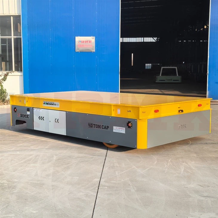 40 Tons Die Battery Trackless Transfer Cart high quality